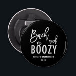 Bach and Boozy Bachelorette Party Favors Bottle Opener<br><div class="desc">Bach and Boozy Bachelorette Party Favors Bottle Opener</div>