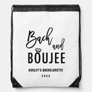 Bach and Boozy Bachelorette Party Favors Drawstring Bag