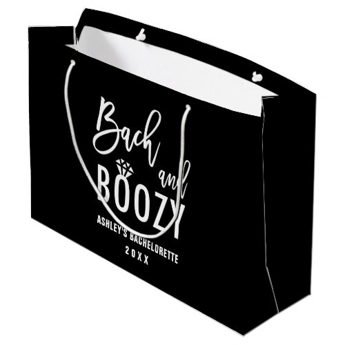 Bach and Boozy Bachelorette Party Favors Large Gift Bag