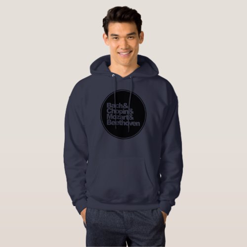 Bach and Chopin and Mozart and Beethoven Hoodie