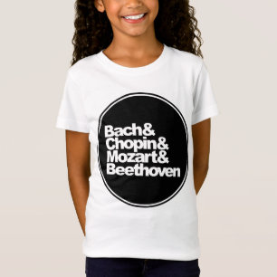 Bach and Chopin and Mozart and Beethoven T-Shirt