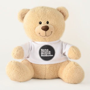 Bach and Chopin and Mozart and Beethoven Teddy Bear