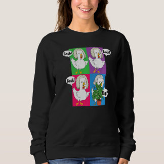 Bach Bach Bach Haydn Chickens  Music Composer Pun Sweatshirt