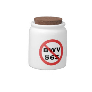 Bach BWV 565 banned Candy Jar