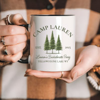 Bach Camp Mug, Custom Bachelorette Party Camp Gift