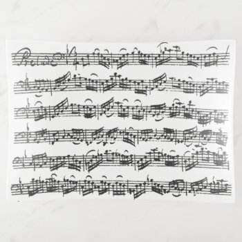 Bach Cello Suite Handwritten Excerpt Trinket Tray by missprinteditions at Zazzle