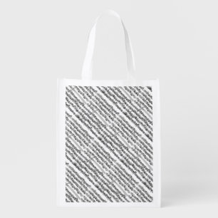 Bach Cello Suite Music Manuscript Reusable Grocery Bag