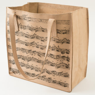 Bach Cello Suite Original Handwritten Score Tote