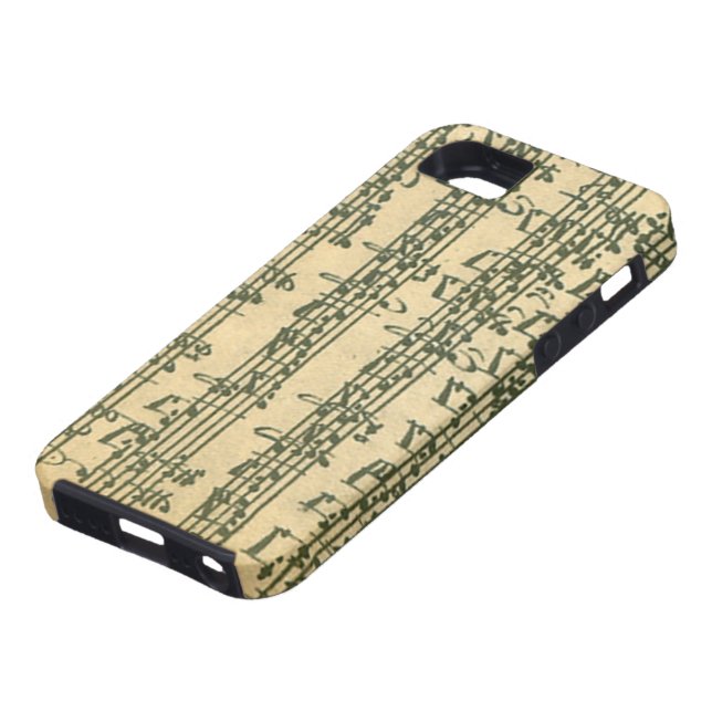 Bach Chaconne Manuscript for Solo Violin Case-Mate iPhone Case (Bottom)