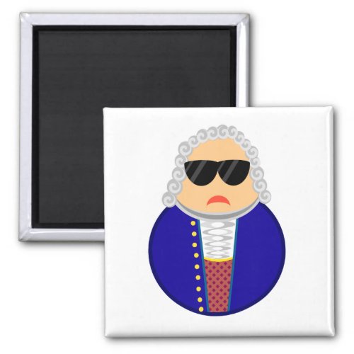 Bach Classical Music Composer Funny Gift Magnet