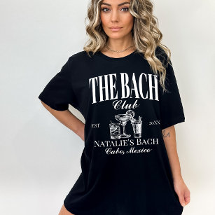 Bach Club Personalized Bachelorette Party Custom T-Shirt