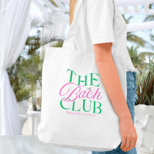 Bach Club Pink Bachelorette Tote Bag