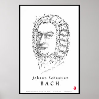 Bach Face the Music Poster