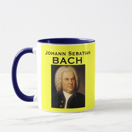 Bach Johann Sebastian Portrait Mug