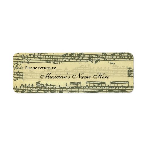 Bach Partita Property Label