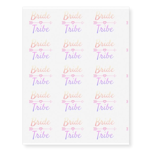 Bach Temporary Tattoos (Front)