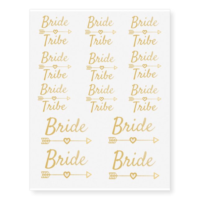 Bach Temporary Tattoos (Front)