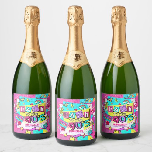 Bach to the 90s Champagne Label