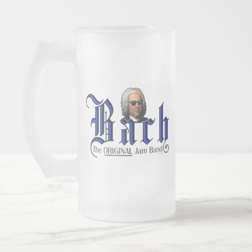 Bach _ TOJB Frosted Glass Beer Mug