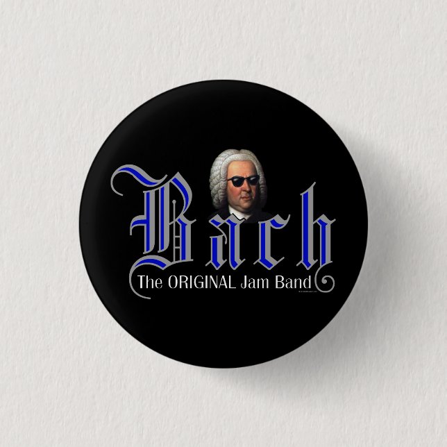 Bach - TOJB Pinback Button (Front)