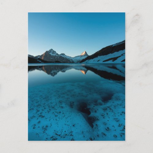 Bachalpsee Grindelwald Switzerland Postcard