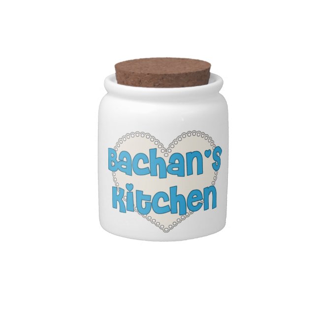 Bachan's Kitchen Candy Jar (Front)