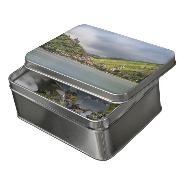 Bacharach am Rhein - Germany Jigsaw Puzzle (Lid Open)