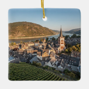 Bacharach Germany Ceramic Ornament