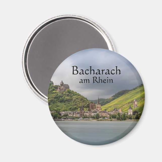 Bacharach Germany Souvenir Magnet (Front/Back)