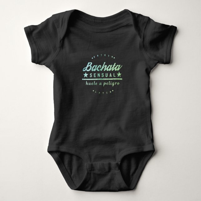 Bachata Sensual Baby Bodysuit (Front)