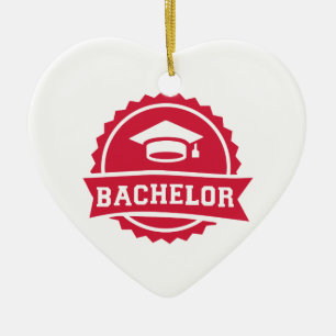 Bachelor Ceramic Ornament