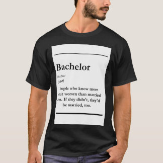 Bachelor - definition Sticker T-Shirt