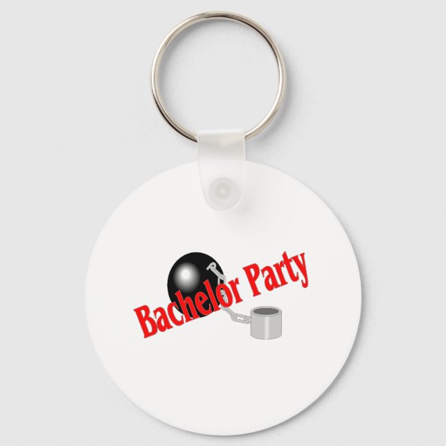 Bachelor Party (Ball and Chain Keychain (Front)