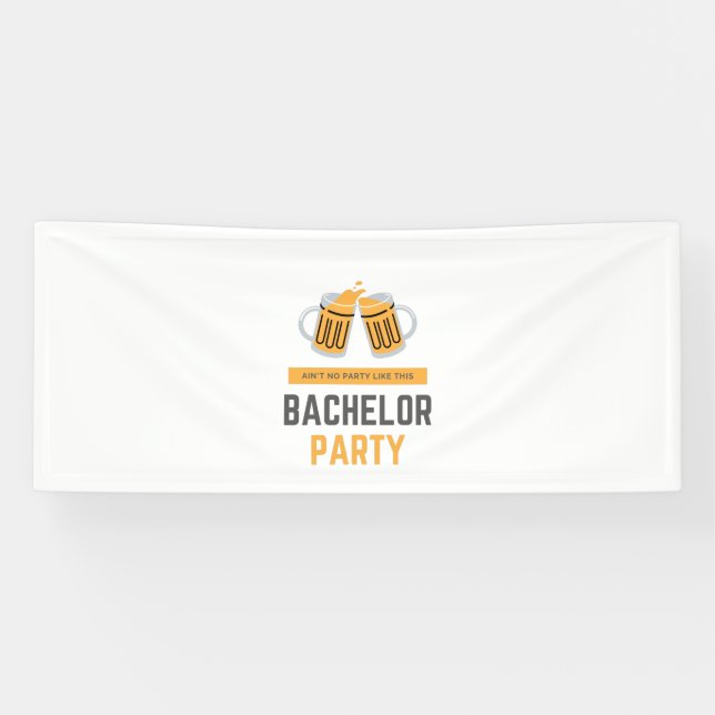 Bachelor party banner (Horizontal)