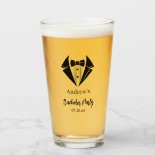 Bachelor Party Beer Glass