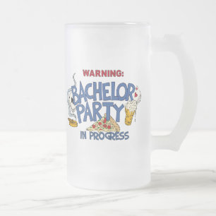 Bachelor party beer mug