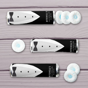 Bachelor Party Black Suit & Bowtie Breath Savers® Mints