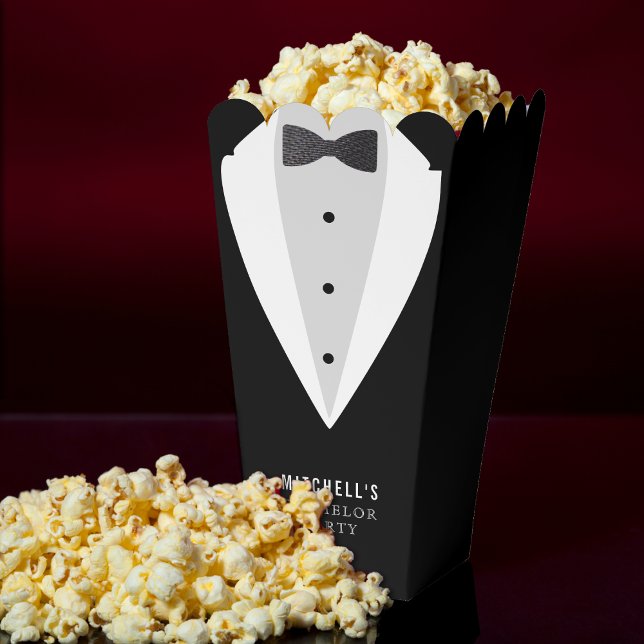 Bachelor Party Black Suit & Bowtie Favor Boxes (Bachelor Party Black Suit & Bowtie Favor Boxes
)