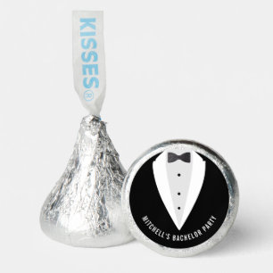 Bachelor Party Black Suit & Bowtie Hershey®'s Kisses®