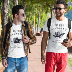 Bachelor Party Boy's Tip Cruise Ship T-Shirt