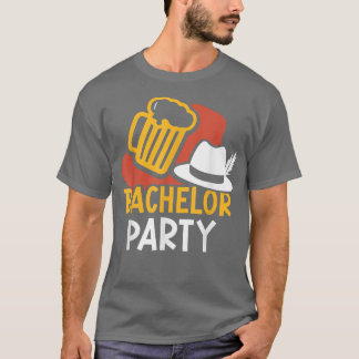 Bachelor Party Bride Groom Team T-Shirt