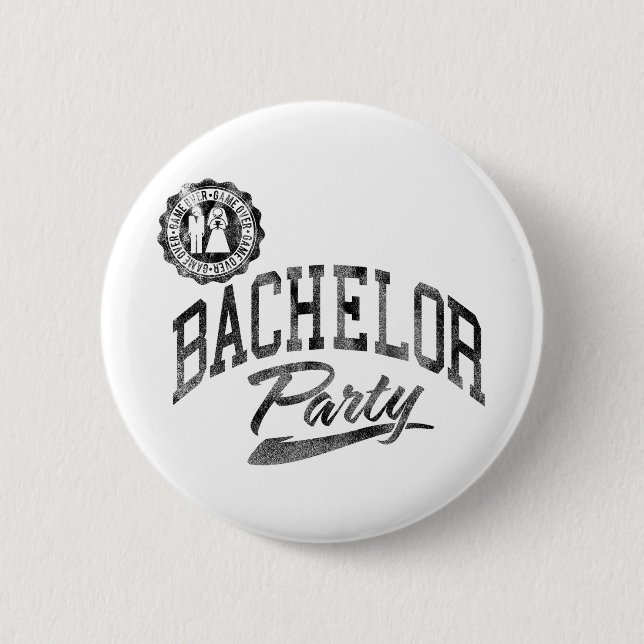 Bachelor Party Button (Front)