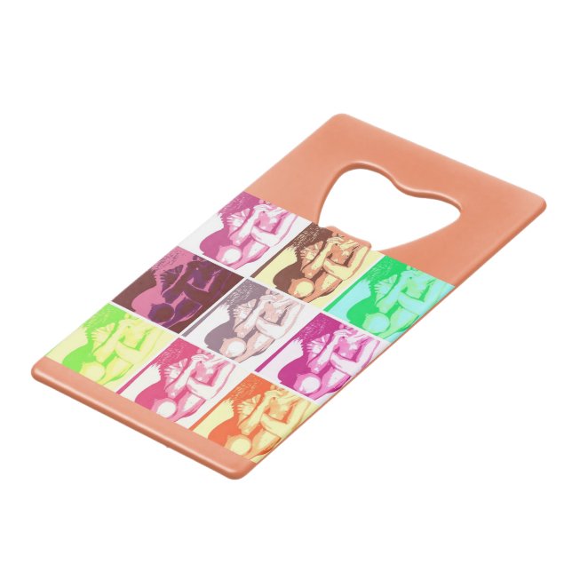 Bachelor Party Credit Card Bottle Opener (Front Angled)