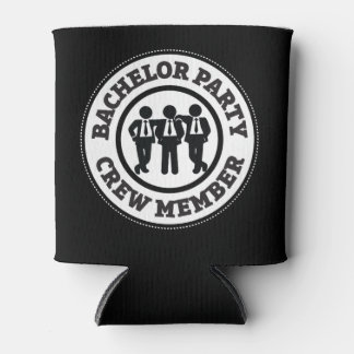 Bachelor Party Crew Member Favors Can Cooler