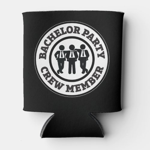 Bachelor Party Crew Member Favors Can Cooler