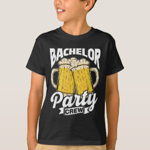 Bachelor Party Crew Team Groom Bride Bachelor T-Shirt