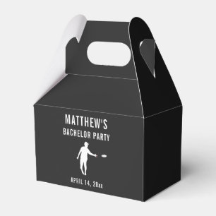 Bachelor Party Disc Golf Wedding Gift Favor Boxes