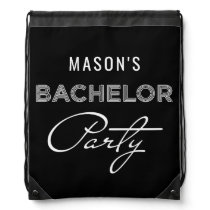 Bachelor Party Drawstring Backpack Bachelor Party Drawstring Backpack