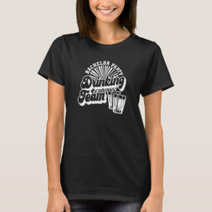 Bachelor Party Drinking Team Men Matching Group T-Shirt