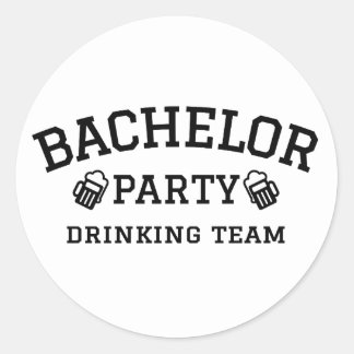 Bachelor Party Stickers | Zazzle